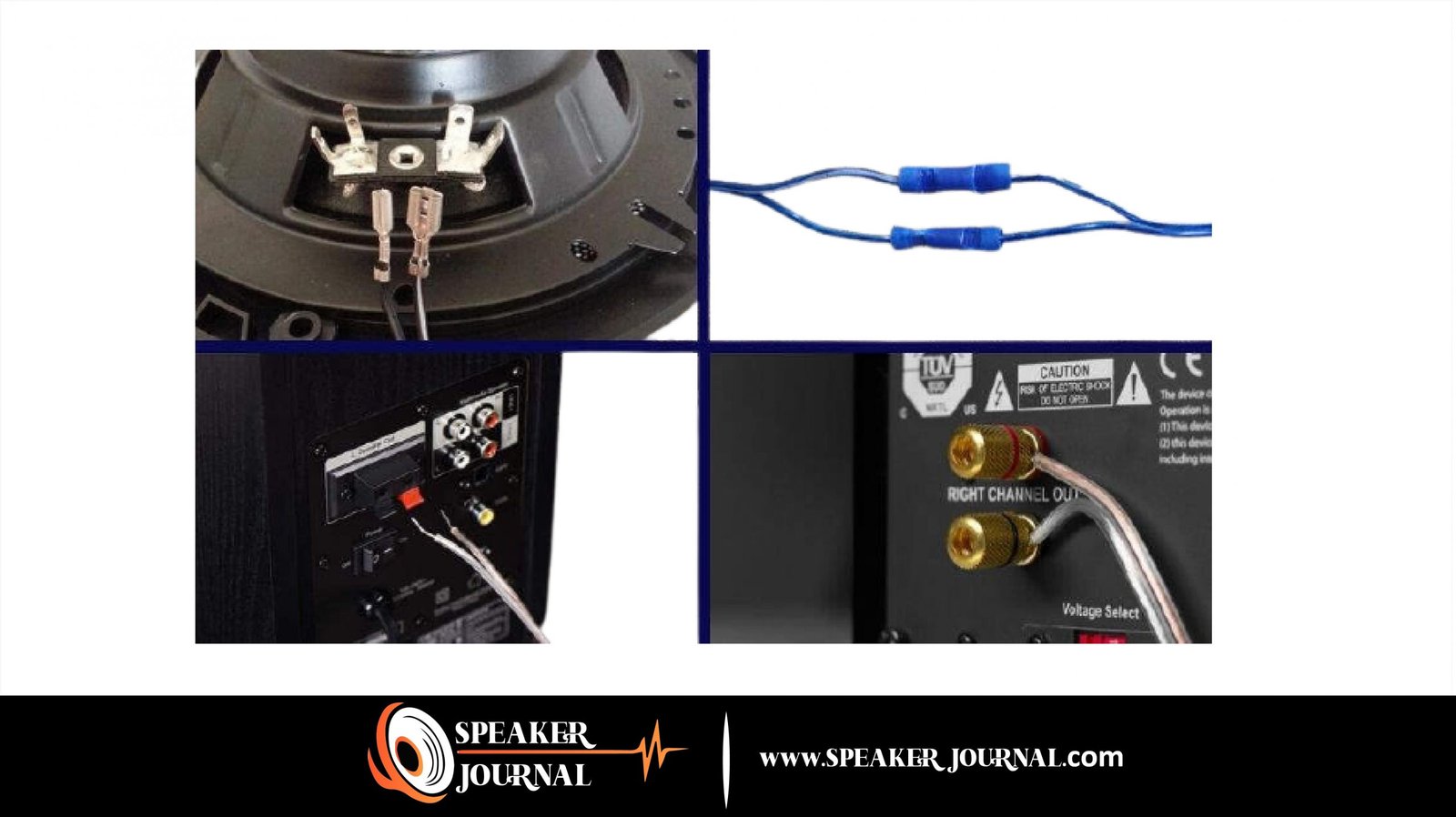 How To Connect A Subwoofer With Speaker Wire by speakerjournal.com